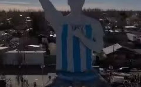 Argentina Unveils World's Tallest Messi Statue: 26-Meter, 70-Ton Tribute Breaks Global Record