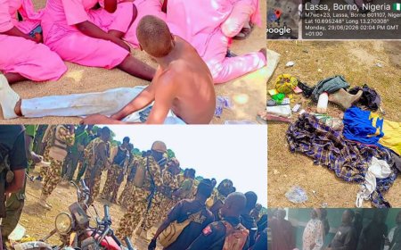 NECO Students Rescued After ISWAP Attack on Borno School as Soldier, CJTF Member Make Ultimate Sacrifice