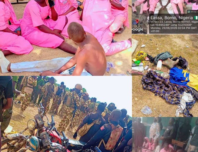 NECO Students Rescued After ISWAP Attack on Borno School as Soldier, CJTF Member Make Ultimate Sacrifice