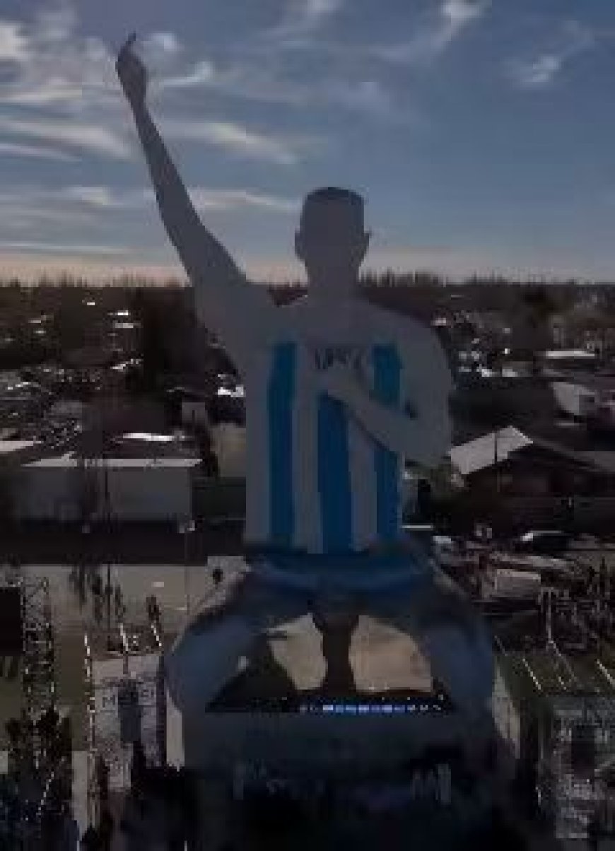 Argentina Unveils World's Tallest Messi Statue: 26-Meter, 70-Ton Tribute Breaks Global Record